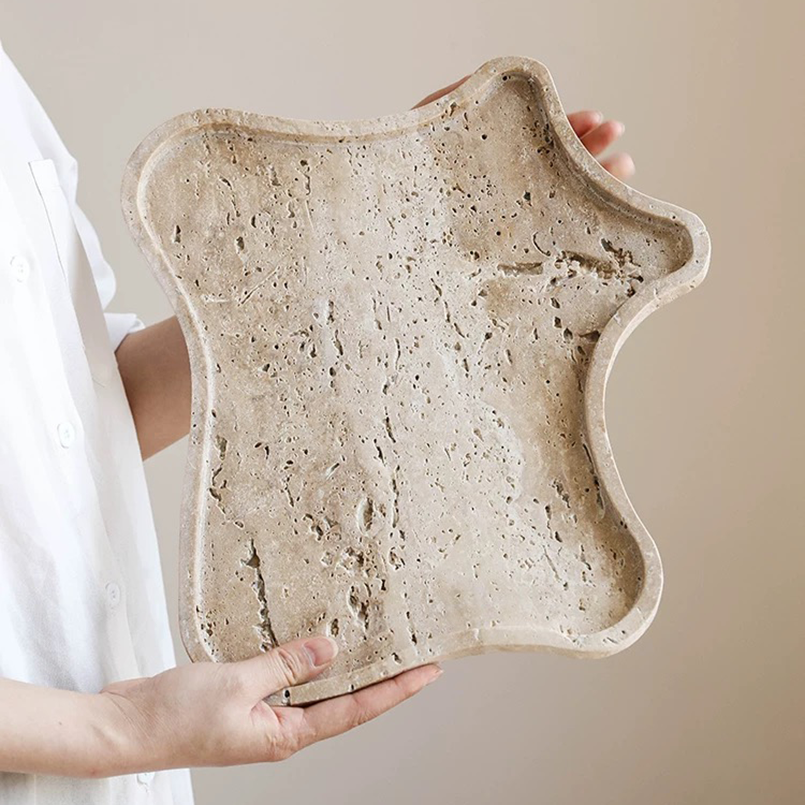 Terrazzo Pot Cement - Large Scale Organic Shape Silicone Mold