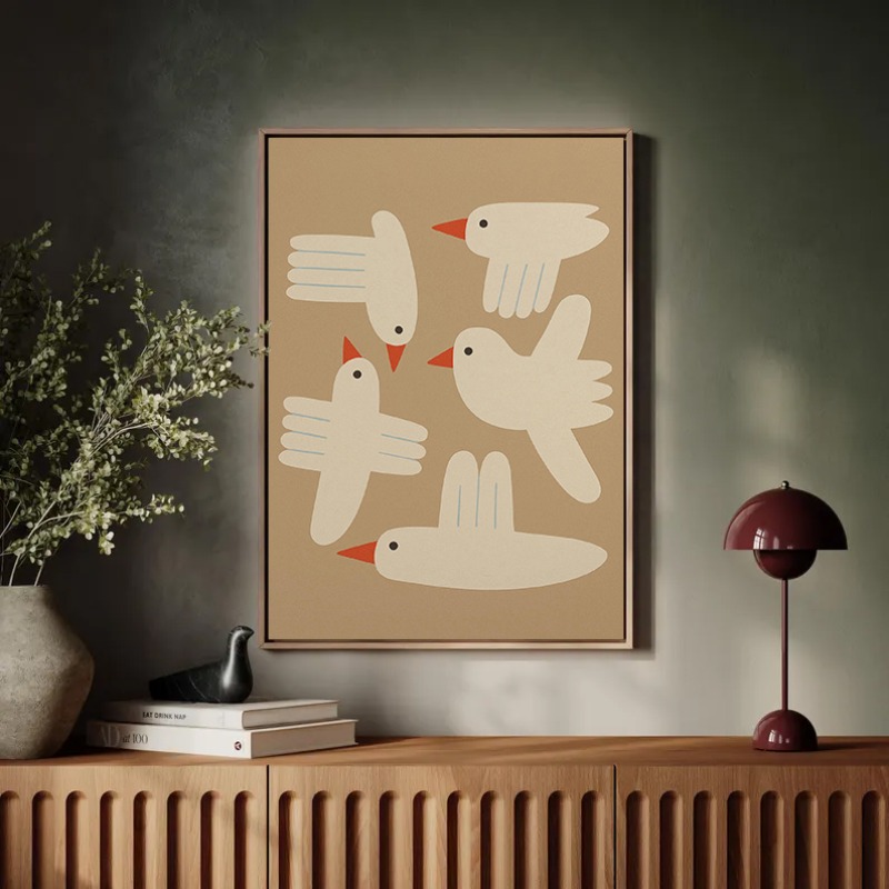 Minimalist Picasso Dove Peace  – обзор и цена Interior Design Drawing