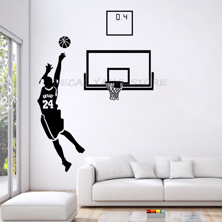 Sports Theme Wall Decals Baske – обзор и цена Interior Design Magazine
