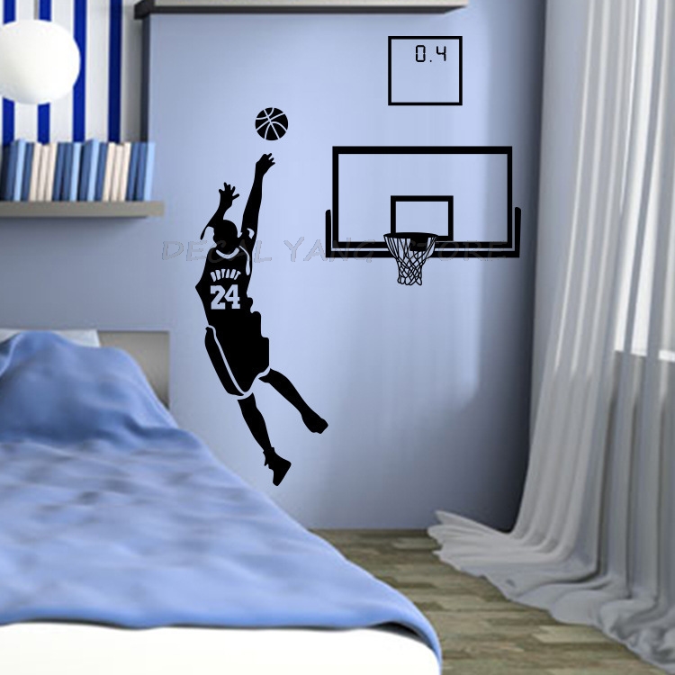 Sports Theme Wall Decals Baske – обзор и цена Interior Design Magazine