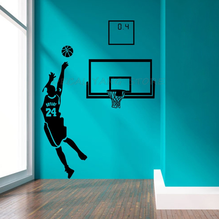 Sports Theme Wall Decals Baske – обзор и цена Interior Design Magazine