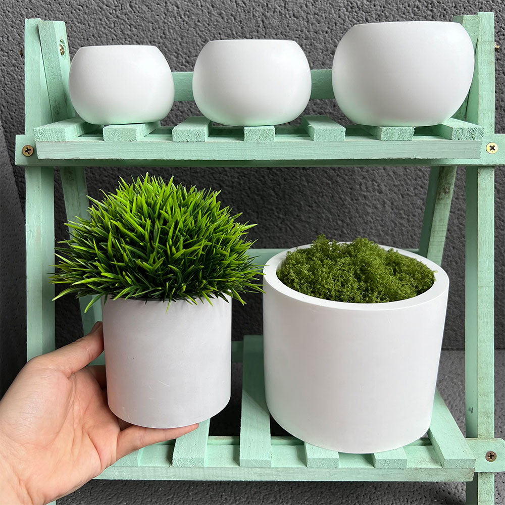 Cement Plant Pot Concrete Mold – обзор и цена Terrazzo Pot Cement