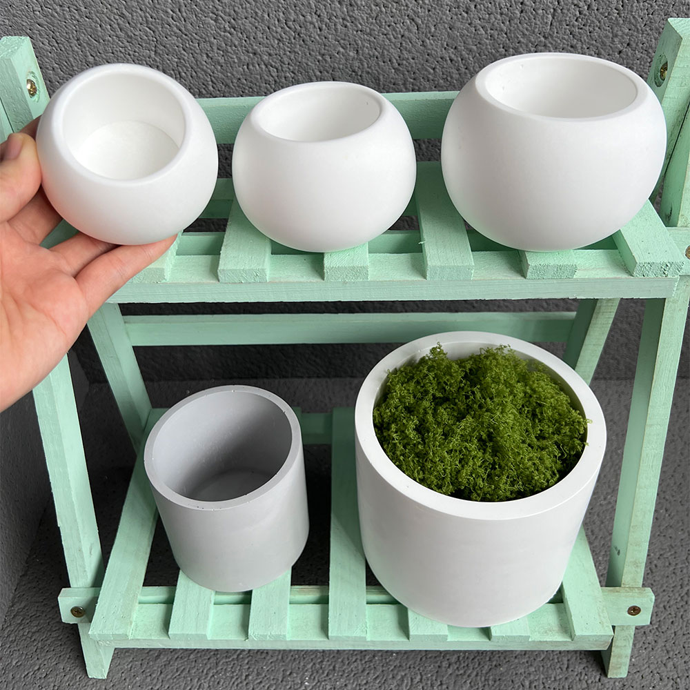 Cement Plant Pot Concrete Mold – обзор и цена Terrazzo Pot Cement