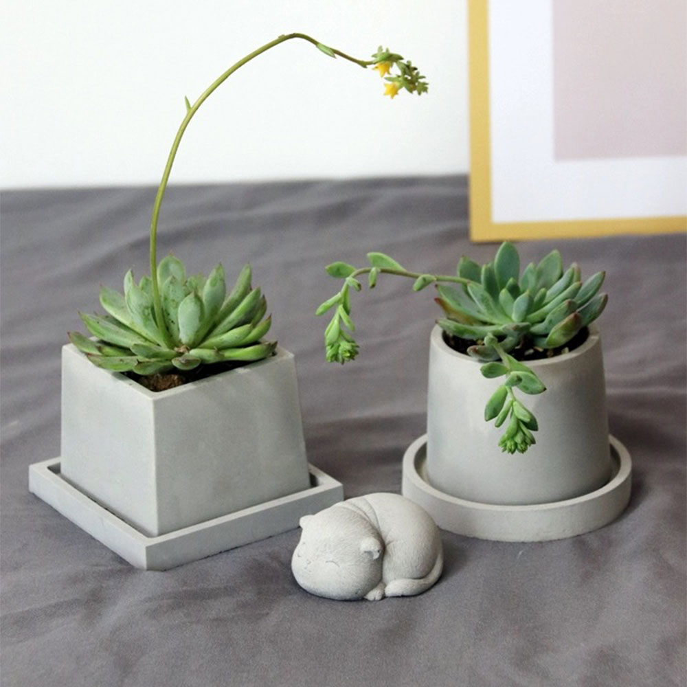Cement Plant Pot Concrete Mold – обзор и цена Terrazzo Pot Cement