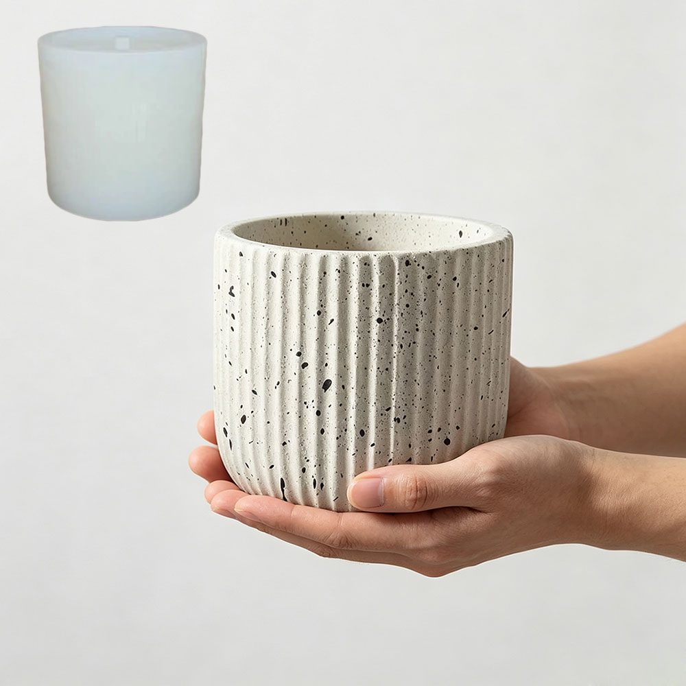 Minimalist Stripe Terrazzo Con – обзор и цена Terrazzo Pot Cement