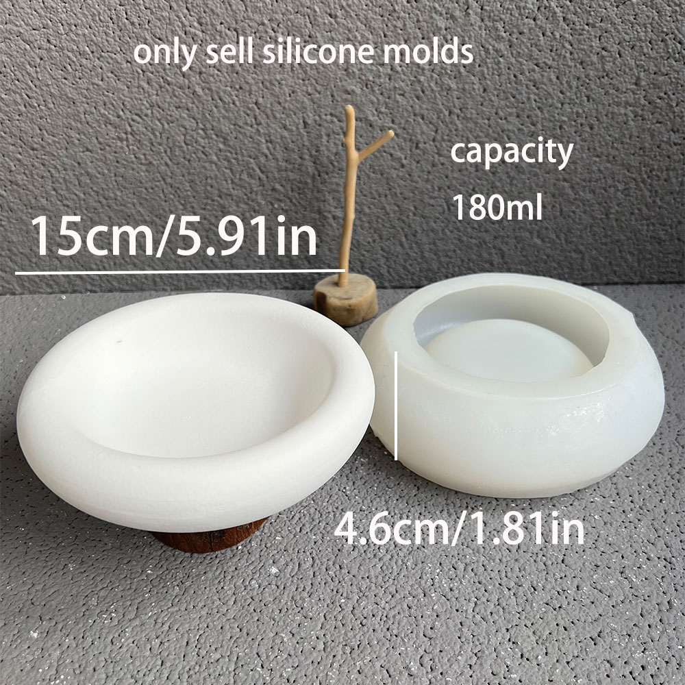 Round Cement Bowl Silicone Mol – обзор и цена Terrazzo Pot Cement