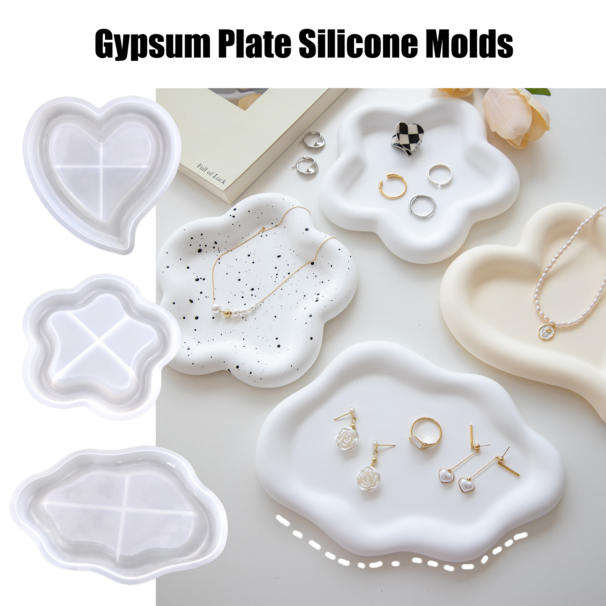 Cloud Tray Silicone Molds for  – обзор и цена Terrazzo Pot Cement