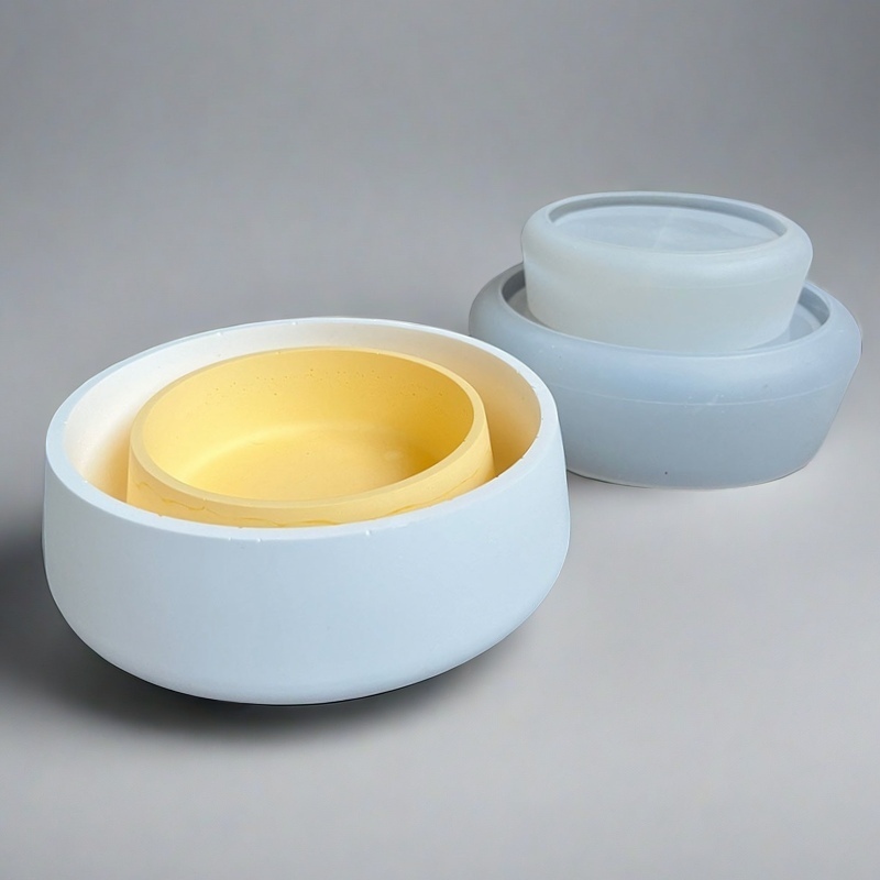 Large Bowl Flower Pot Silicone – обзор и цена Terrazzo Pot Cement