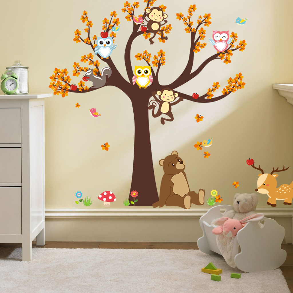 Owl Monkey Animals  Tree Carto – обзор и цена Interior Design Magazine