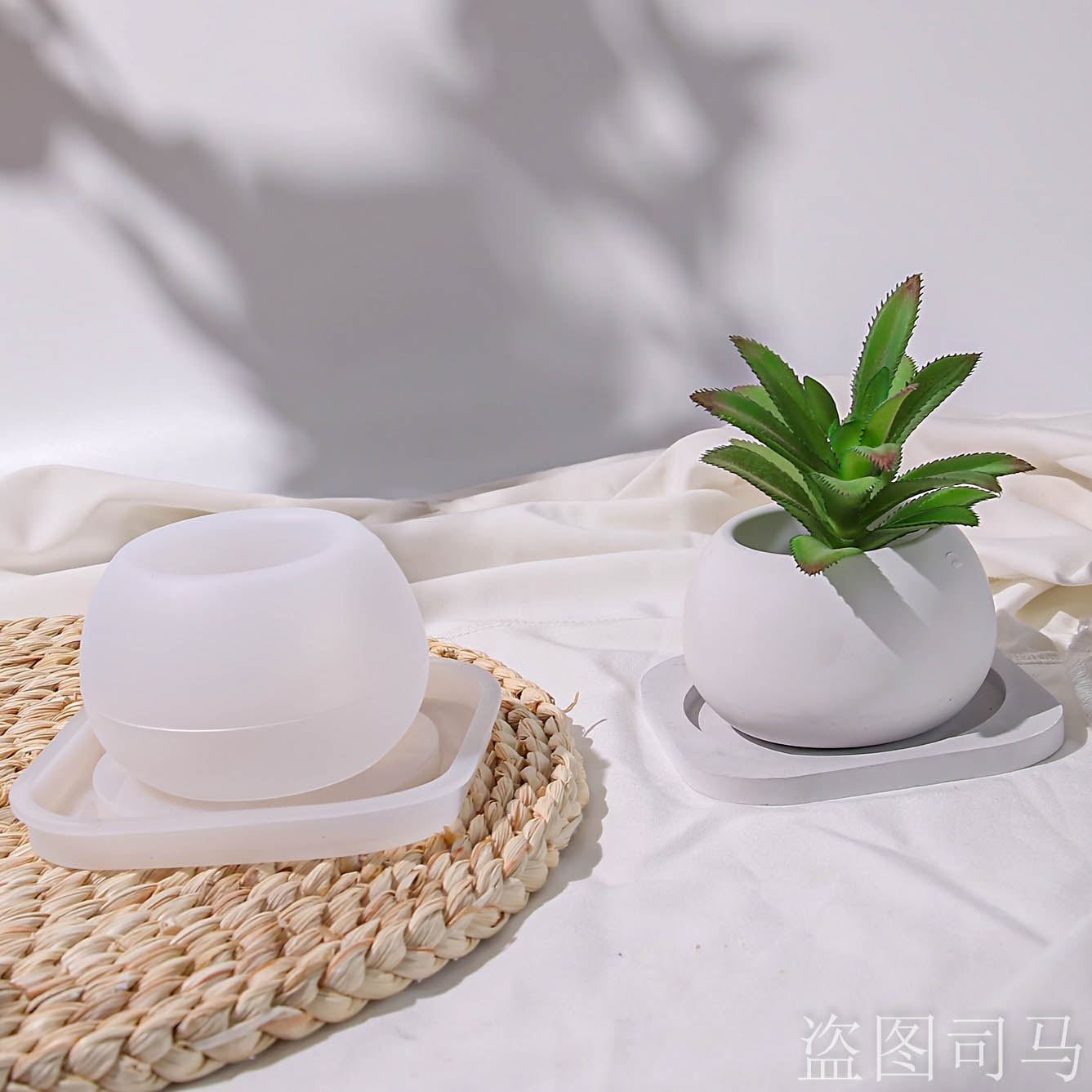 Concrete Flower Pot Mold with  – обзор и цена Terrazzo Pot Cement