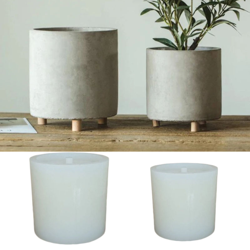 Large Flower Pot Silicone Mold – обзор и цена Terrazzo Pot Cement