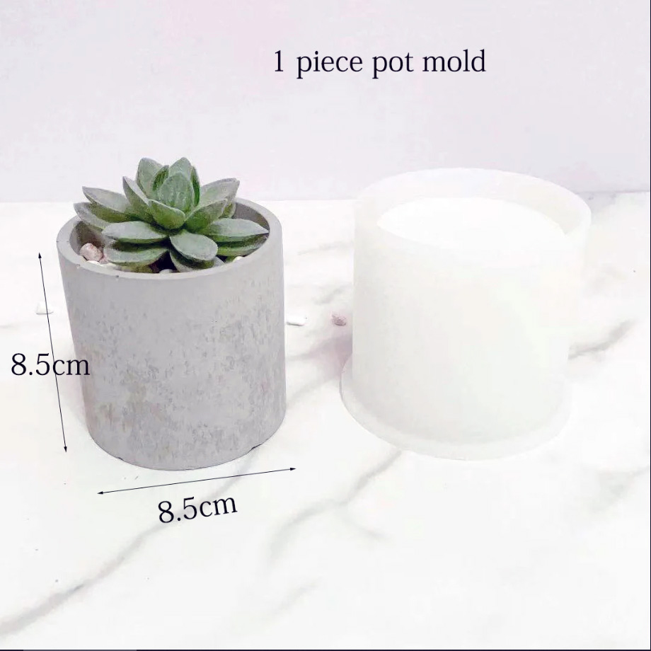 Silicone Molds for Cement Pots – обзор и цена Terrazzo Pot Cement