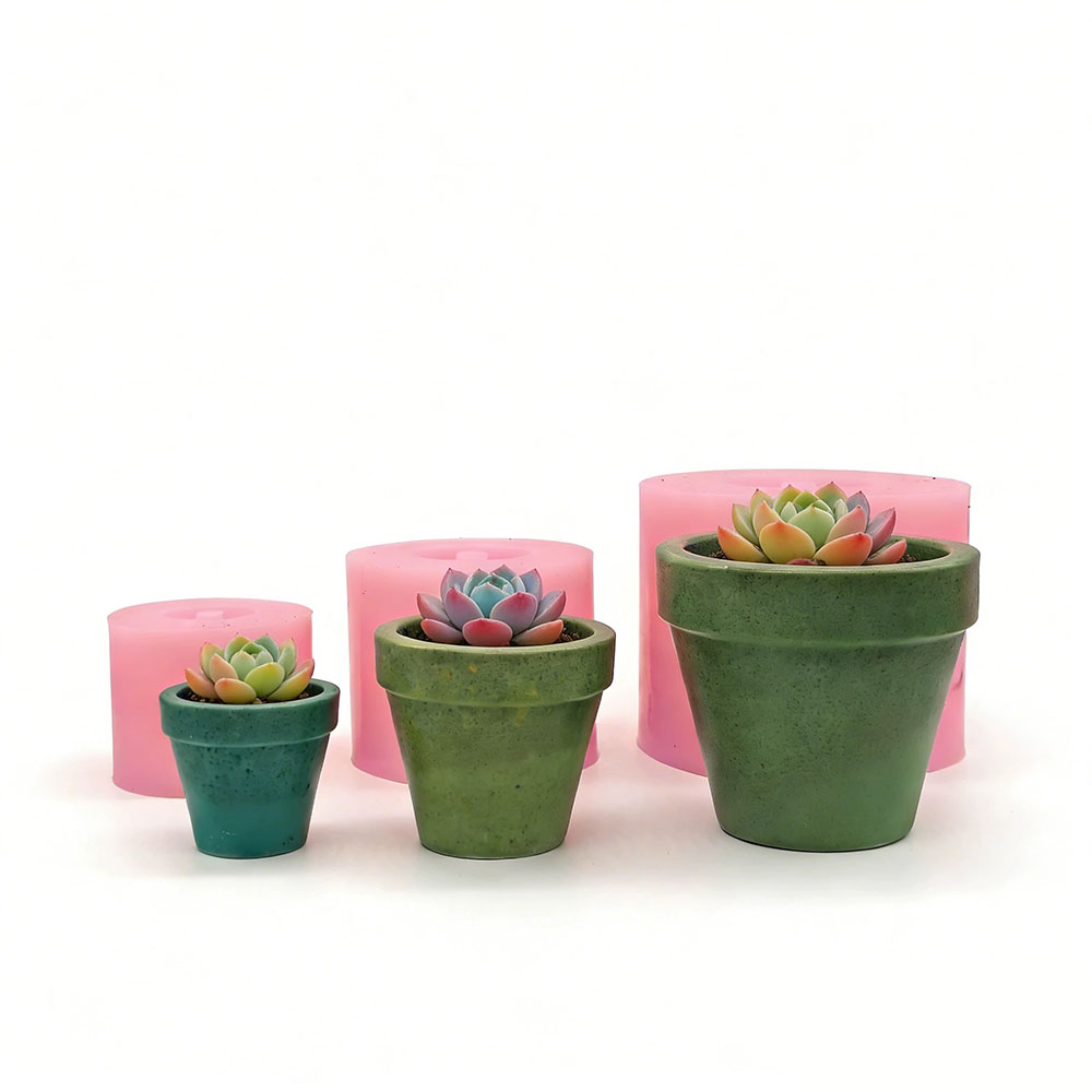 Mini Succulent Planter Silicon – обзор и цена Terrazzo Pot Cement