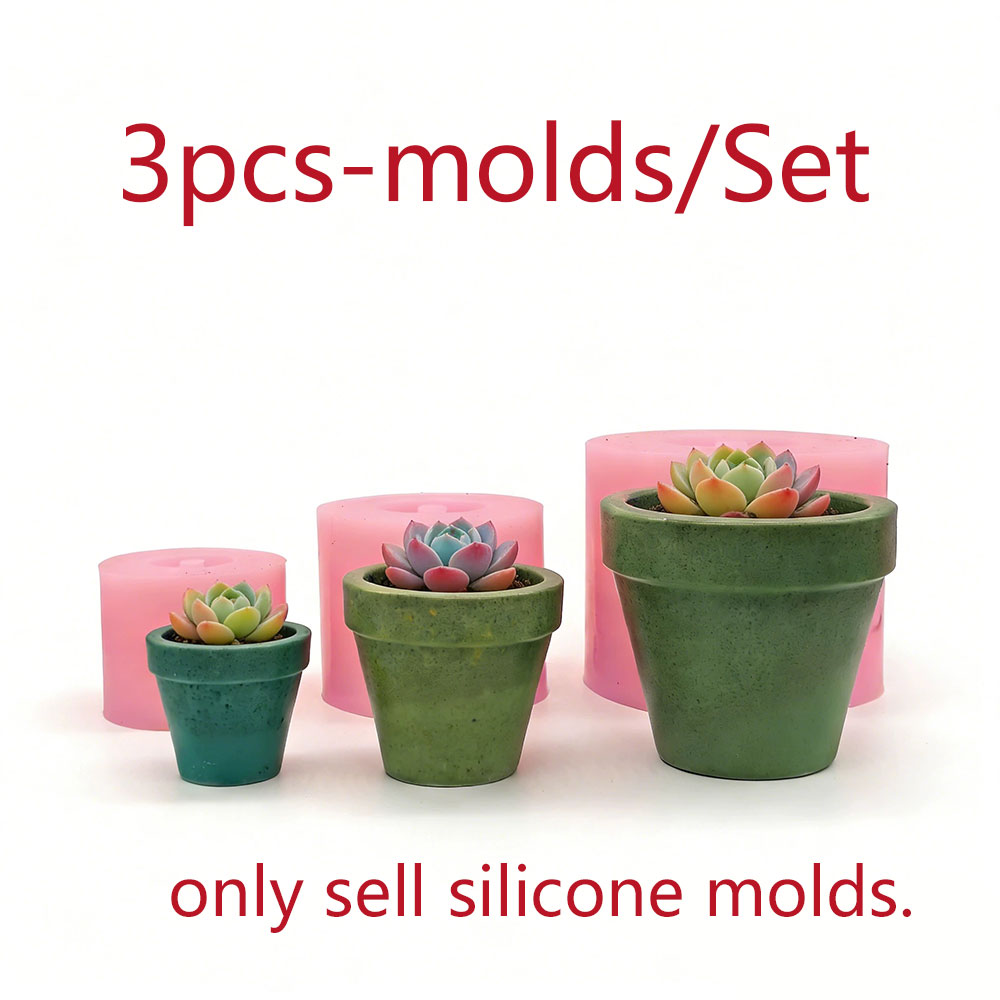 Mini Succulent Planter Silicon – обзор и цена Terrazzo Pot Cement