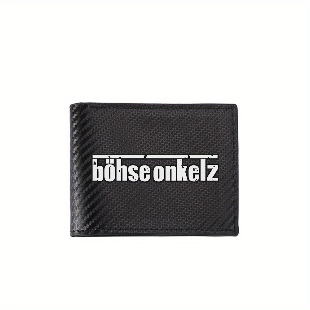 Band name white text on black  – обзор и цена Interior Design Name Card