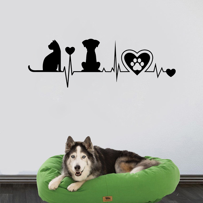 Dog and Cat Silhouette Heartbe – обзор и цена Interior Design Magazine